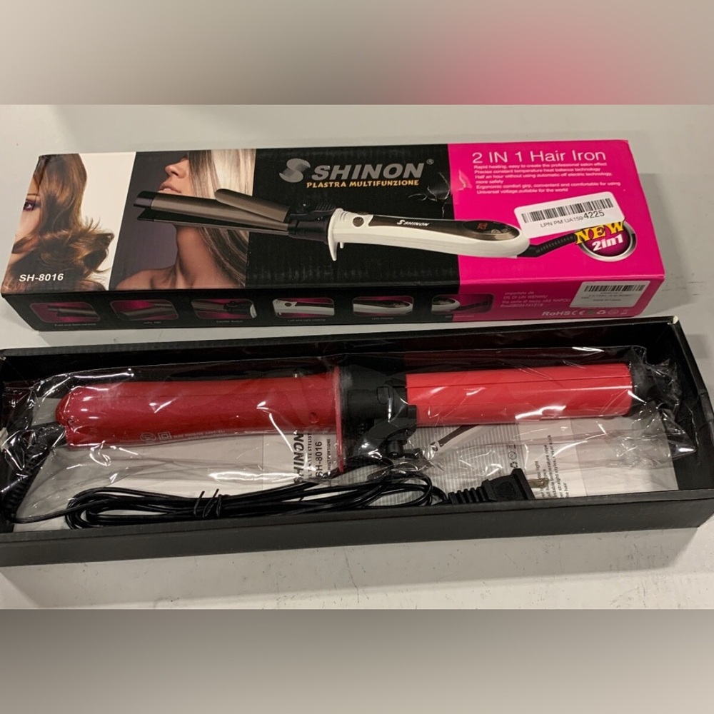 Shinon 2-in-1 Hair Iron NWT